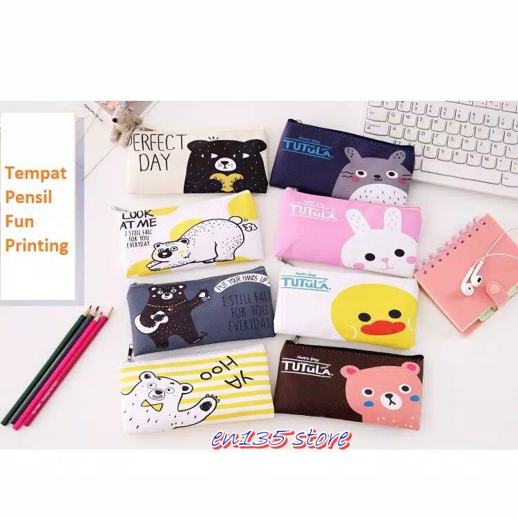 

Tempat Pensil / Fun Printing 8 Design Pencil Chase