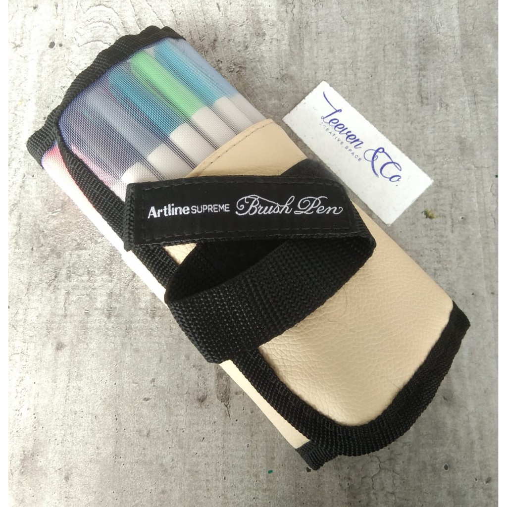 

ARTLINE ROLLCASE BRUSH MARKER SET 18 PCS