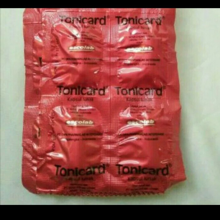Tonicard kapsul // potongan per kapsul