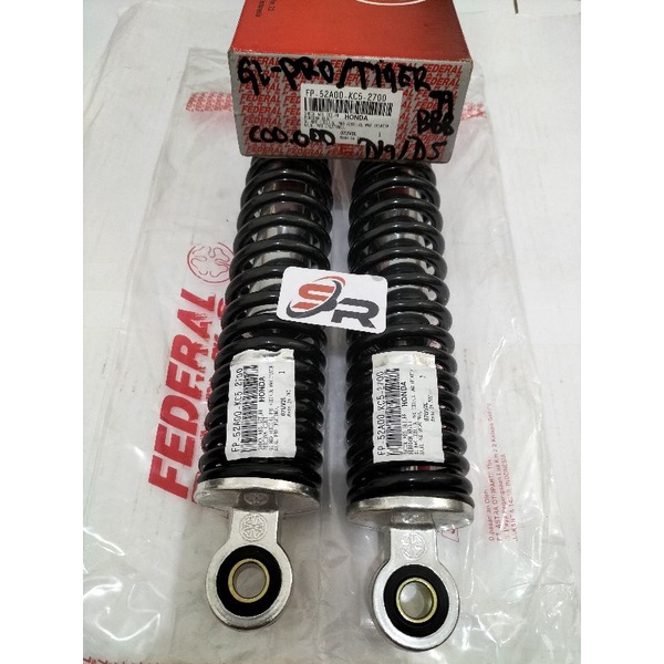 SHOCKBREKER BELAKANG DI JAMIN ORIGINAL (KCN) HONDA FEDERAL MEGAPRO  PRIMUS GL PRO  GL MAX  TIGER REVO  HARGA SEPASANG KANAN KIRI