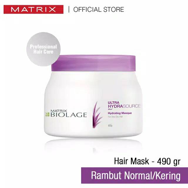 MATRIX MASKER RAMBUT Biolage Hydrasource Mask 490 GR UNTUK RAMBUT KERING