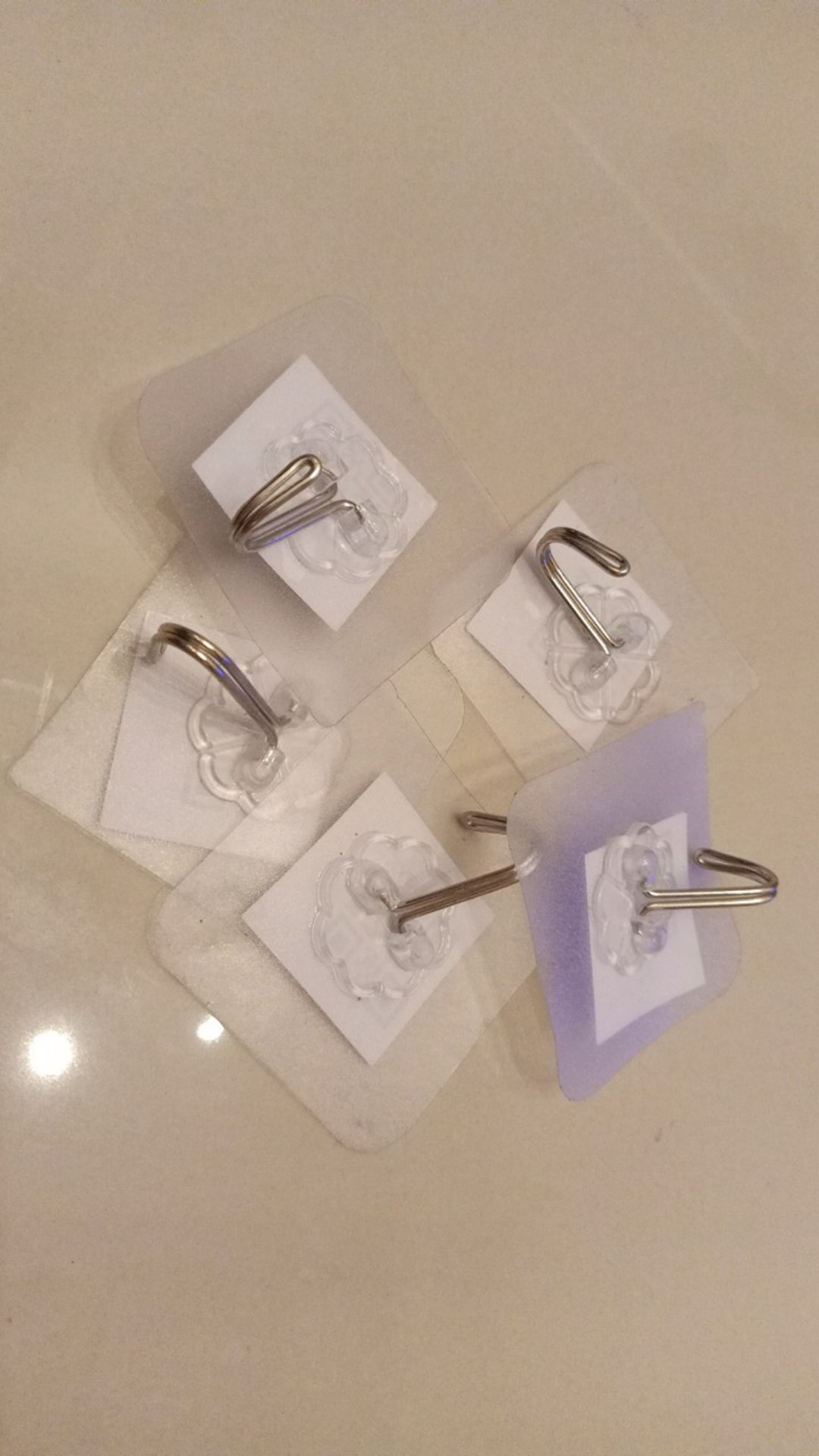 Gantungan Tempel Magic Hook Tempel Ajaib Kait Tempel Transparan Serbaguna