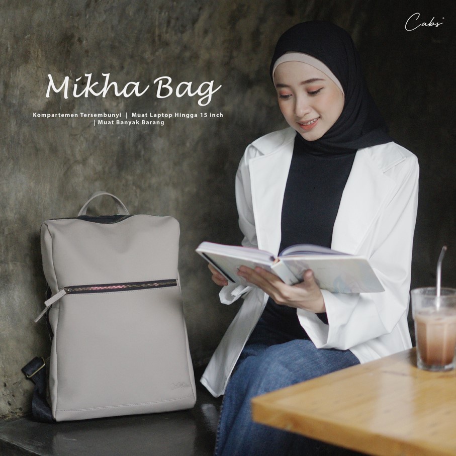 CABS - TAS RANSEL TYPE MIKHA MUAT LAPTOP 16 INCH TAHAN AIR