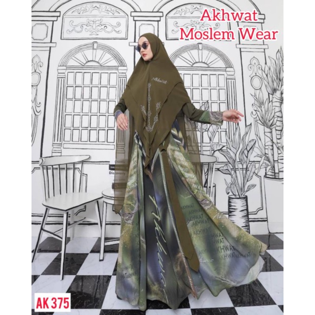 Gamis Akhwat Ak 375 by akhwat