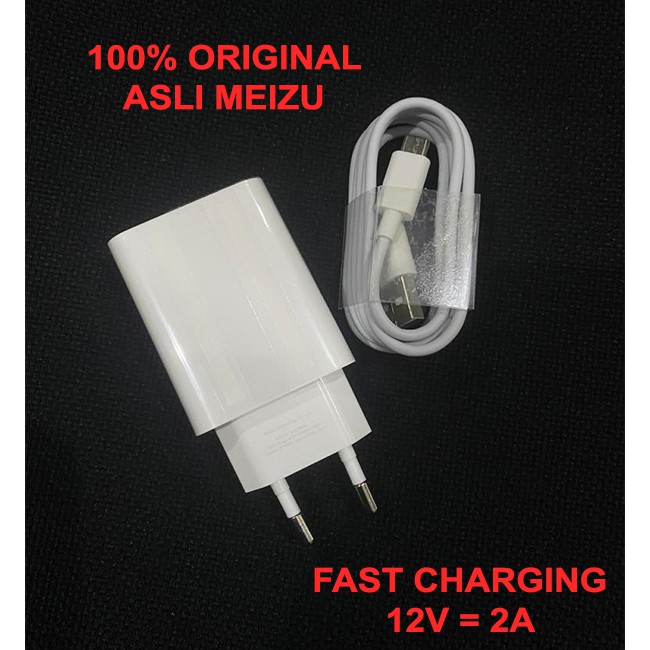 Charger MEIZU Fast Charging Charger UP1220E plus Micro USB Original100