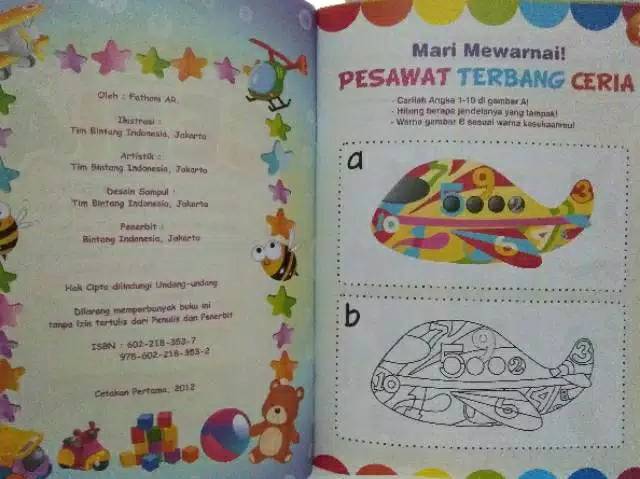 BUKU MATEMATIKA CERIA UNTUK TK &amp; PAUD