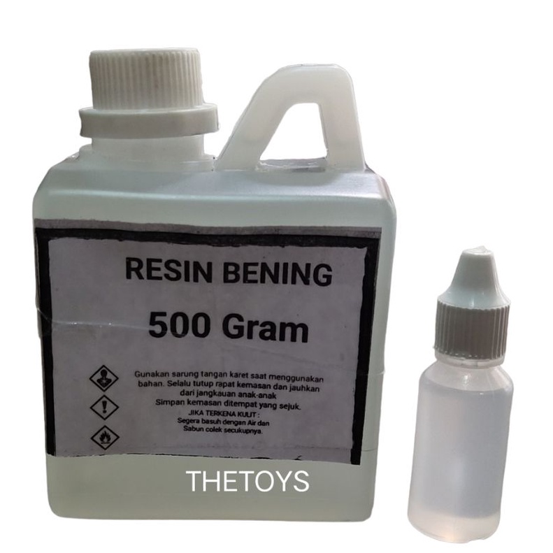

COD Resin Bening 500 Gram & Katalis Cairan Untuk Membuat Patung & Kerajinan Tangan Fiberglass