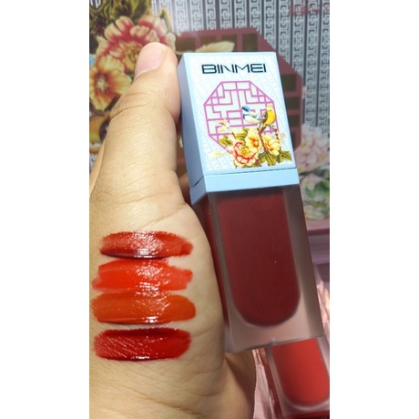 PAKET BINMEI 4IN1 LIP CREAM | LIP GLOSS MATTE MOISTURIZING ORI NO.8260