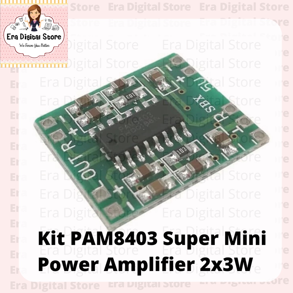 Kit PAM8403 PAM 8403 Super Mini Power Amplifier 2x3W