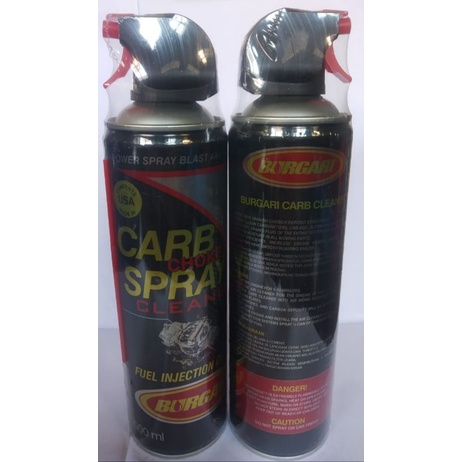 CARBU CLEANER 500 ml MERK BURGARI PEMBERSIH CARBURATOR DAN INJECT