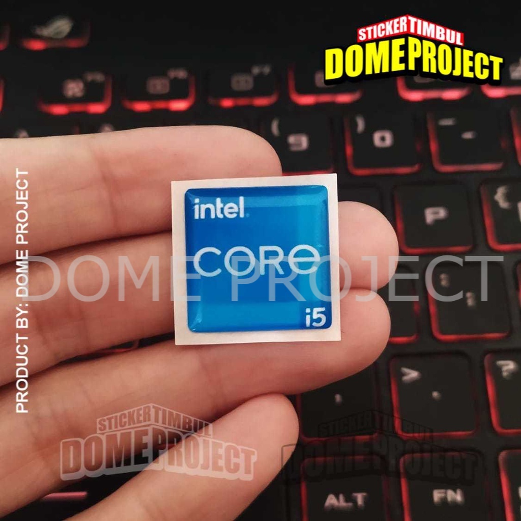 [PROMO BUY 3 GET 1] INTEL CORE i5 GEN 11TH STIKER TIMBUL LENTUR STIKER STIKER PC STIKER PROCESSOR