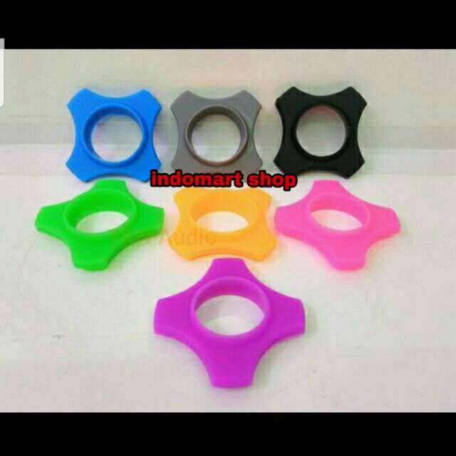 Ring Holder Mic Wireless Karet/ Gelang Mic Genggam/Mic Wireless Handle