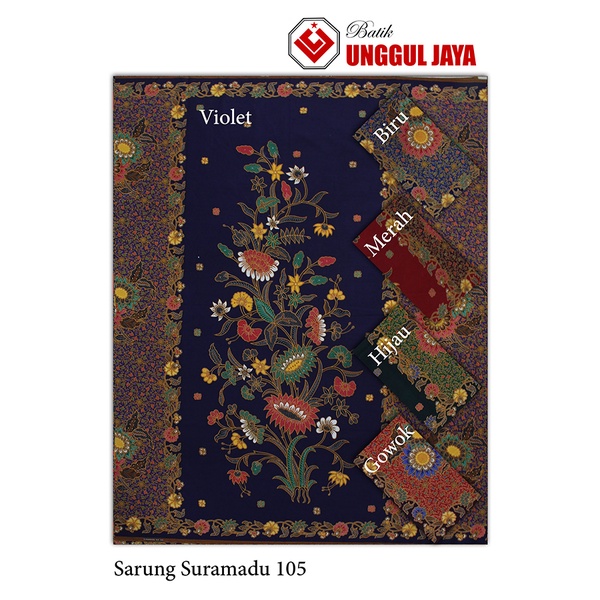 Sarung Batik Wanita Unggul Jaya - Putri Jelita - Suramadu 096, 105