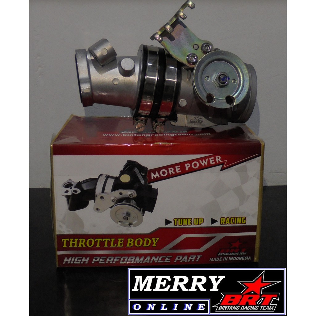 Promo 1909 Throttle Body BRT Super Flow TB GSX Satria FU FI 150 34mm 36mm