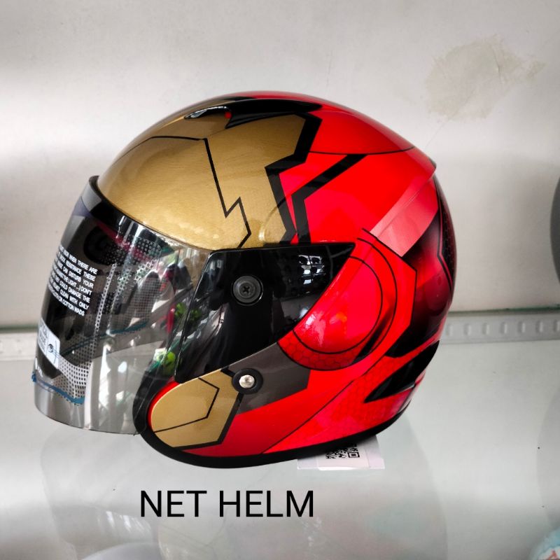 HELM MDS ANAK JUNIOR IRON MAN ORIGINAL MDS