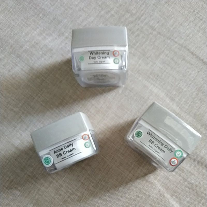 Whitening day cream ms glow / cream siang ms glow / krim pagi ultimate acne msglow BB cream