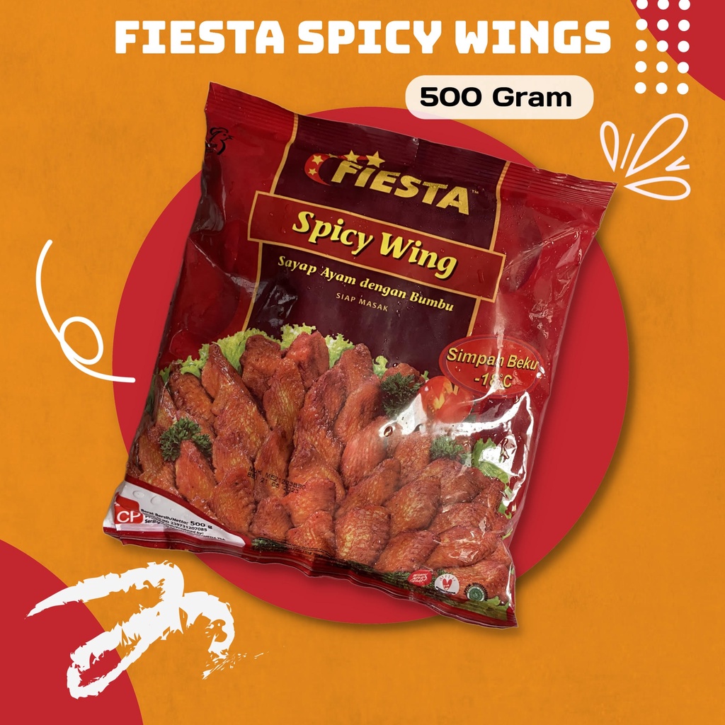 

Fiesta Spicy Wings 500 Gram