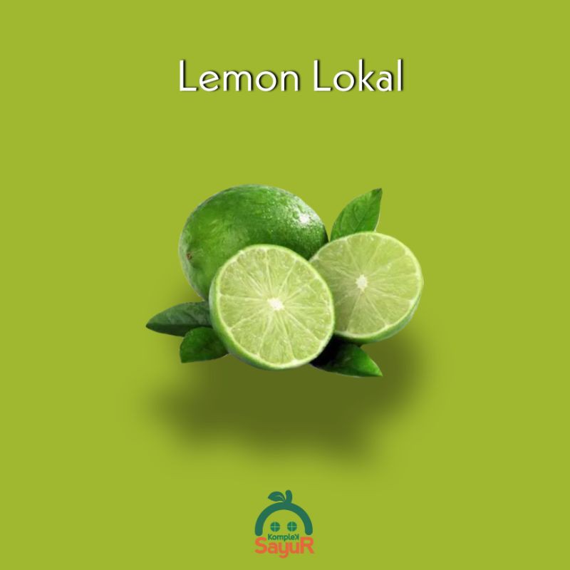 

Lemon Hijau Lokal Segar 250 Gram
