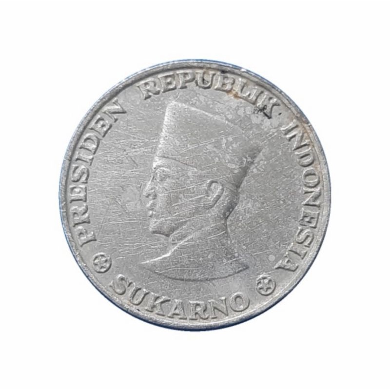 KOIN KUNO 10 SEN SUKARNO KEPULAUAN RIAU TH 1962