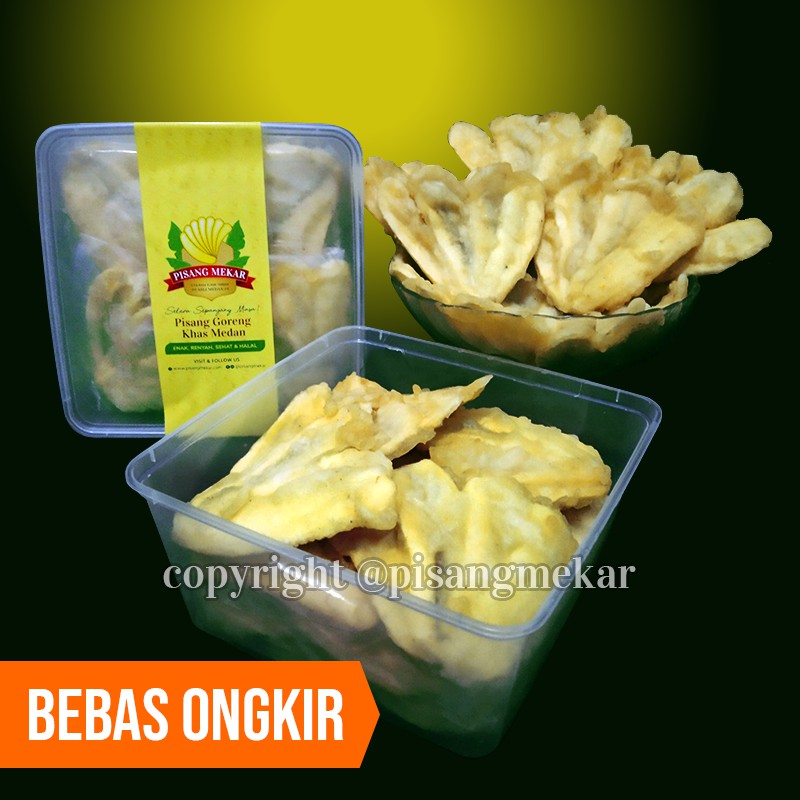 Pisang Mekar, Pisang Goreng Kipas Frozen Asli Medan, Enak ...