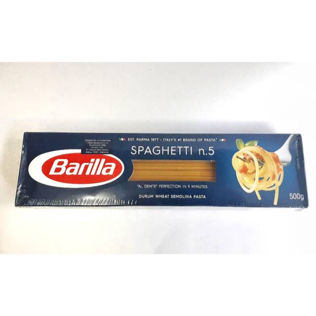 Barilla Spaghetti pasta 500gr