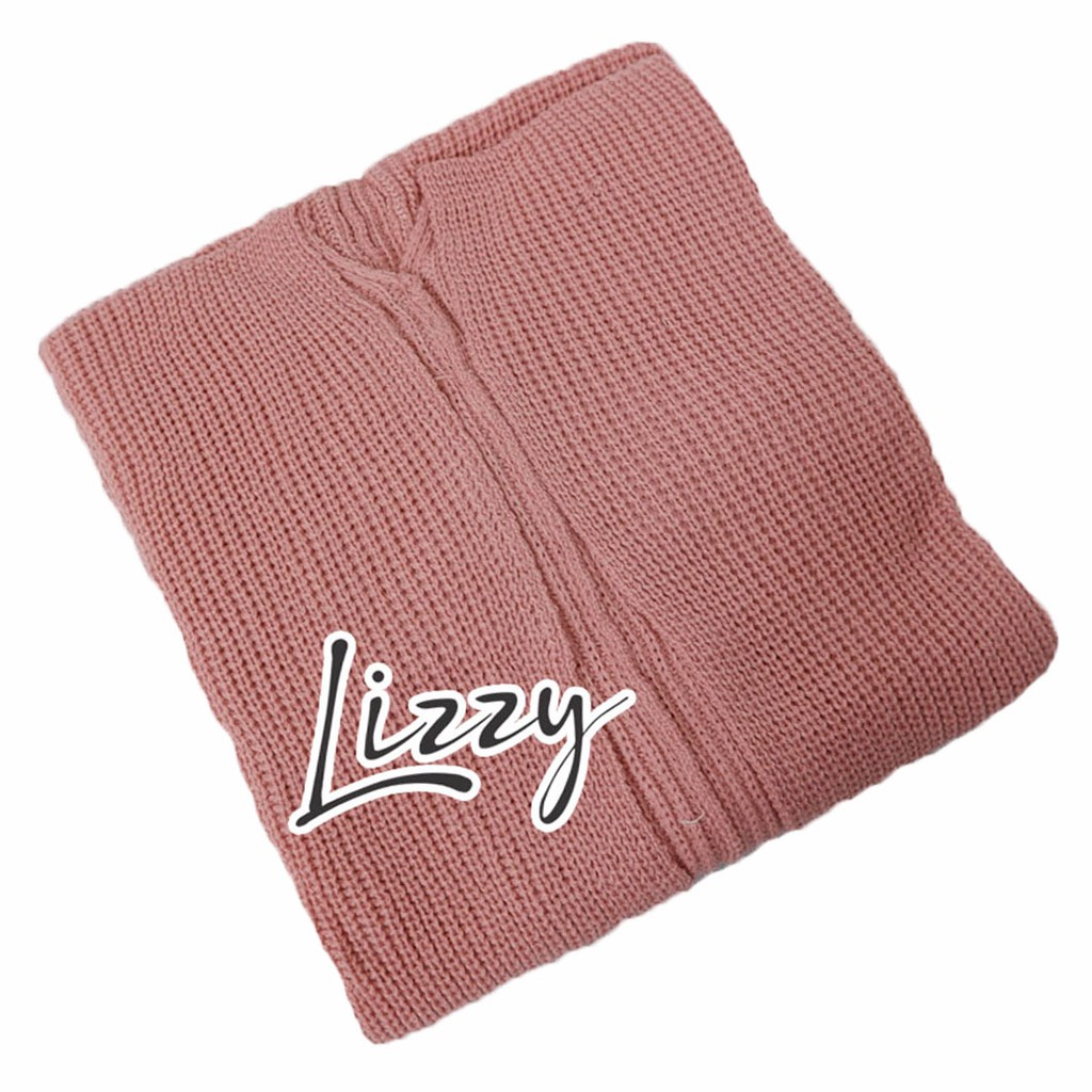 Lizzy - CARDIGAN BAE OVERSIZE PREMIUM-dusty
