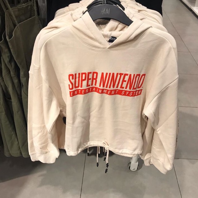 nintendo hoodie h&m