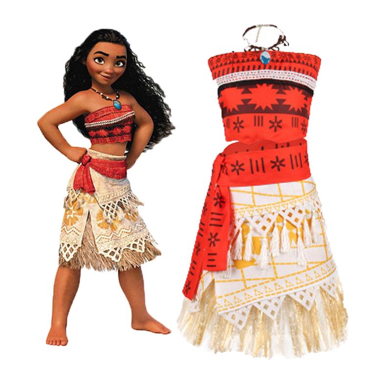 SALE Kostum moana baju moana import dress moana anak 