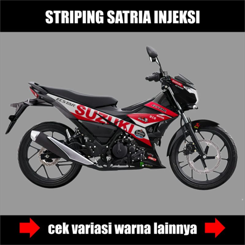 Sticker Suzuki Satria F 150 Injeksi / Striping Suzuki Satria Fu Injeksi