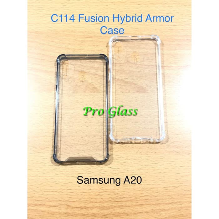 Samsung A10 / A20 / A30 / A50  Anticrack / Anti Crack / ACRYLIC Case Silicone Premium