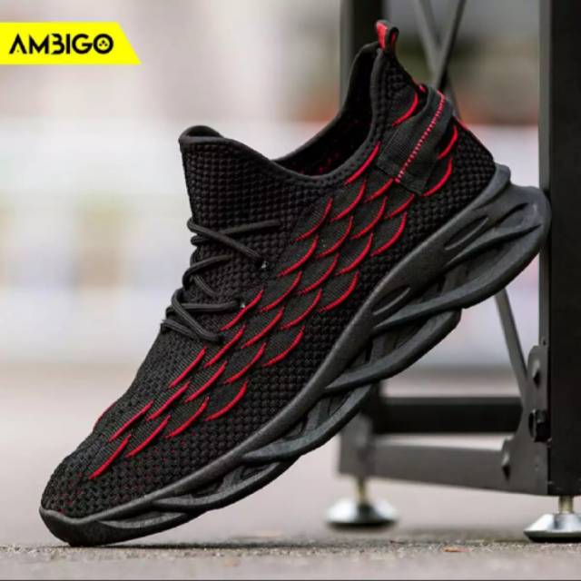 Sepatu import sneaker murah pria cowok olahraga diskon terbaru 2020 Korea keren