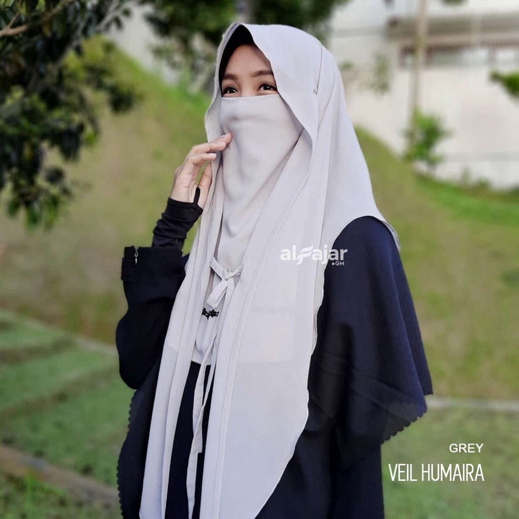 CADAR NIQOB BANDANA Veil Humaira Dua Layer by Alfajar