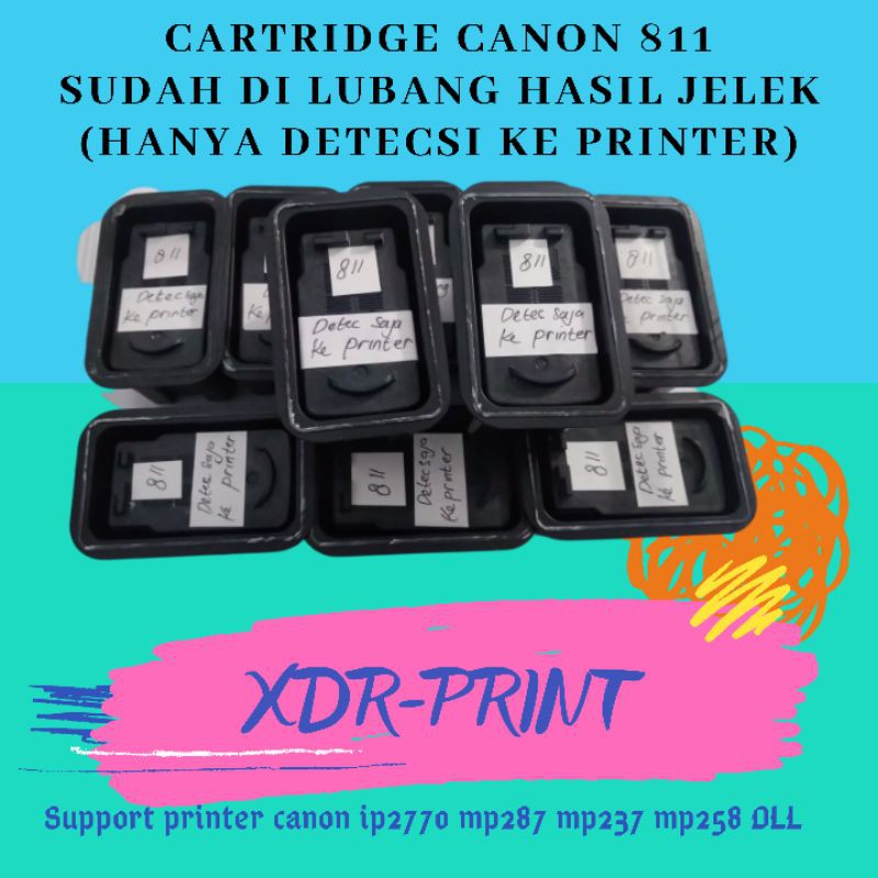 

cartridge 810 atau 811 hanya deteksi ke printer