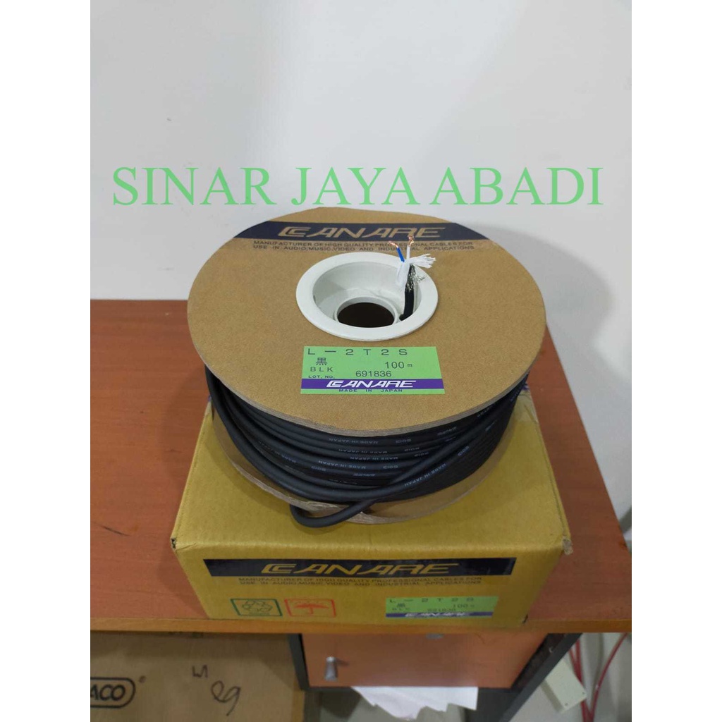 Kabel Mic Canare besar L2T2S 80M - Kabel Mic Audio - Kabel MIC 1 ROLL