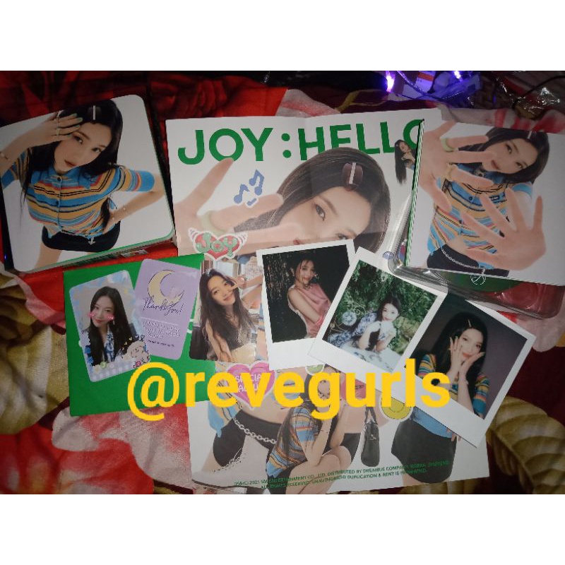 Unsealed Joy Hello Album Only Case Version  , folded poster, rolled poster