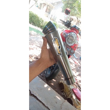 Slincer PANTERA knalpot pantera corong BLU only