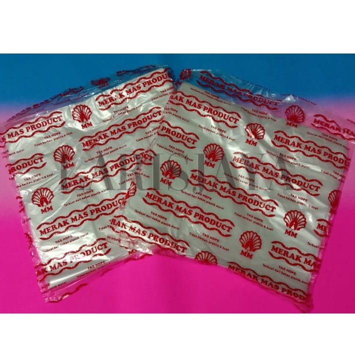 

BARANG MURAH!!!!!! Plastik Kersek Bening Merk Merak Mas Uk tanggung ( 21 )