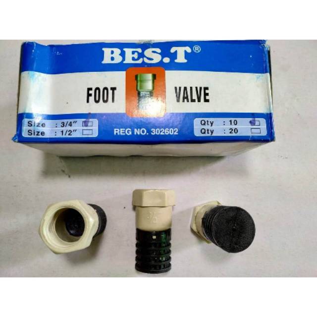 Klep PVC 3/4&quot; / Foot Valve BEST