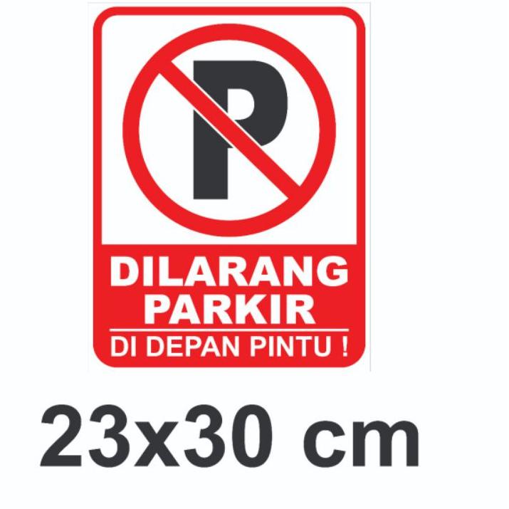 

Flash Sale - STIKER DI LRG PARKIR DI DEPAN PINTU !!
