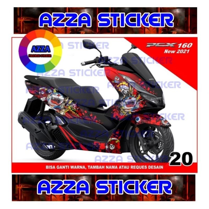 Sticker decal PCX 160 Full Body decal PCX 160 Full body 20