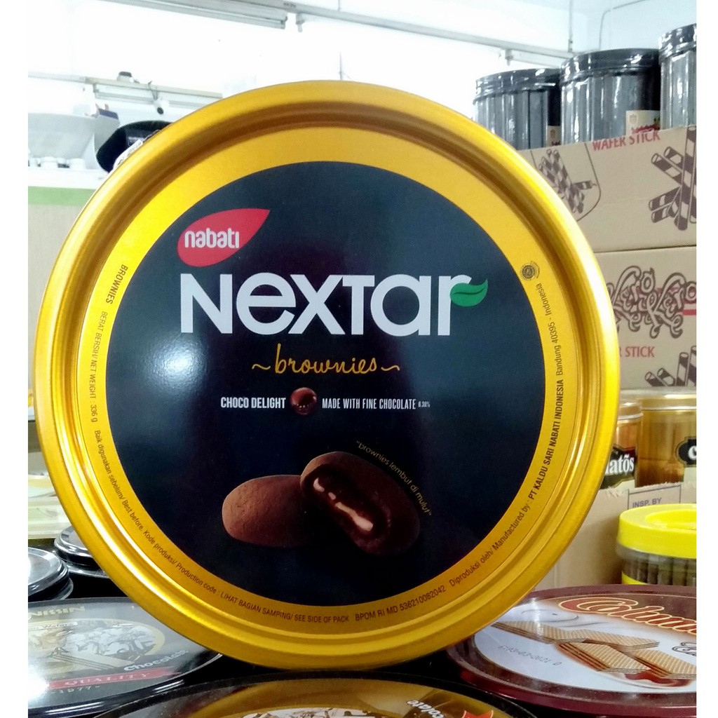 

Nextar Kaleng Brownies Cookies 171 Gram Edisi Lebaran