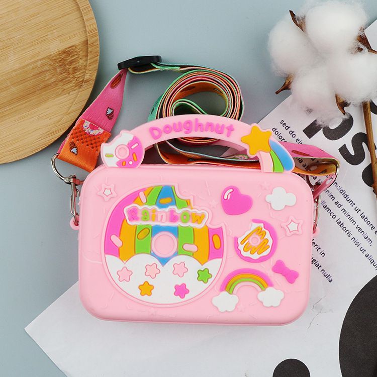 LX804588 Tas SELEMPANG ANAK  Karakter Lucu Talpan Bisa diatur  Import 1kg bisa 6 tas supplier tas import  EL 4588