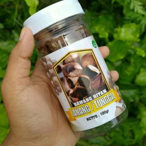 

ORIGINAL!! BAWANG HITAM TUNGGAL (BLACK GARLIC) 100GR READY..