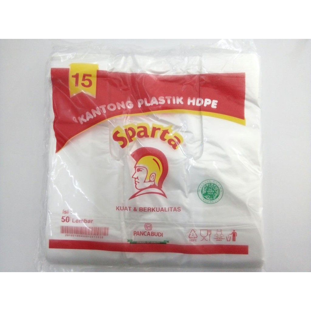 KANTONG PLASTIK SPARTA BENING UK 15