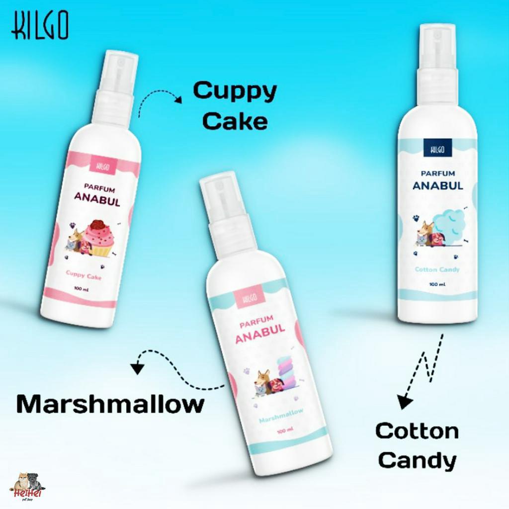 Kilgo Pet Parfume Kucing Anjing 70 ml - Parfum Kucing Anjing Hewan Tahan Lama