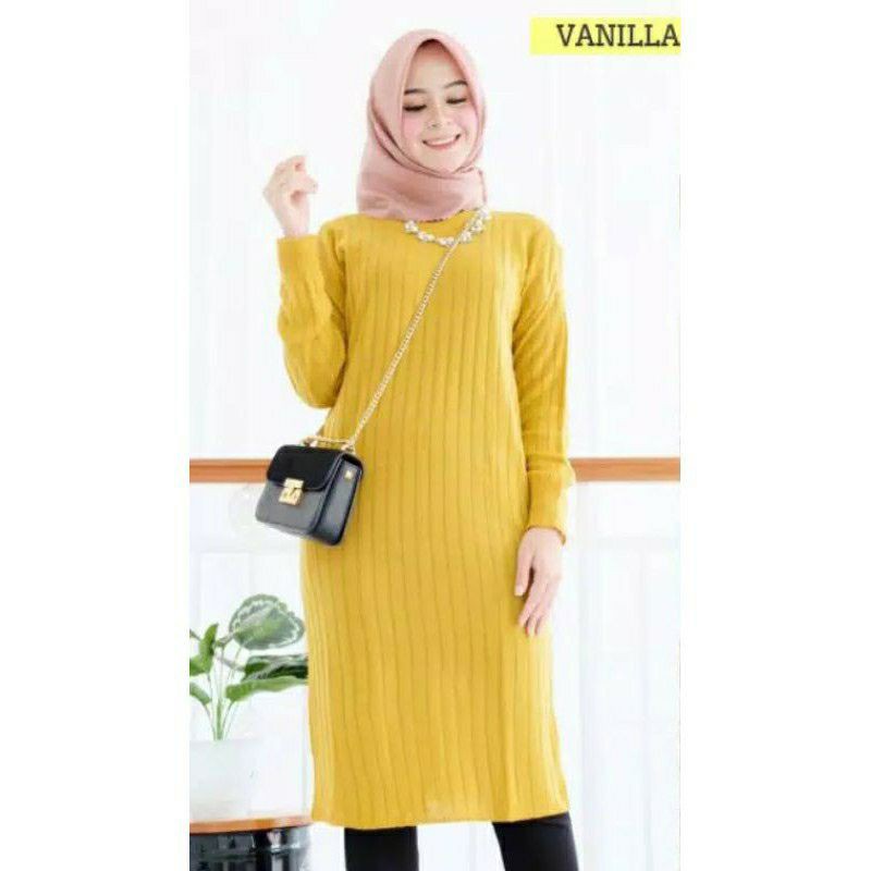 JIHAN DRESS RAJUT / KNIT DRESS RAJUT PREMIUM /