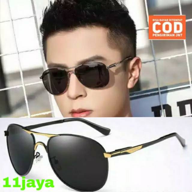 KACAMATA ORIGINAL POLARIZED PRIA AVIATOR ANTI UV 400