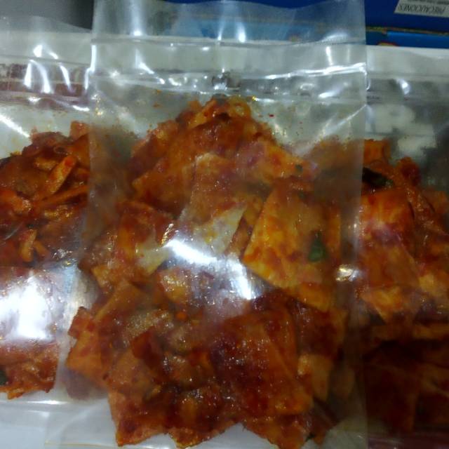 

Keripik Singkong Asam manis pedas