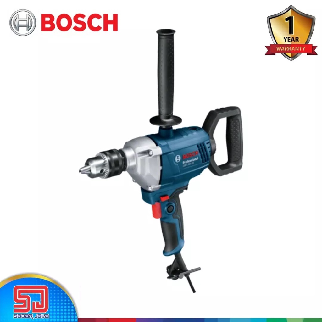 Bosch Drill GBM 1600 RE 06011B00K0 Mesin Bor Listrik Besar Heavy Duty Professional
