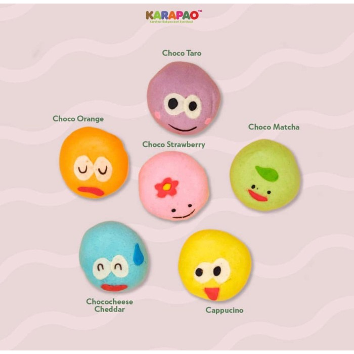 

Karapao Bakpao Frozen Karakter Halal dan Enak - 6b paket